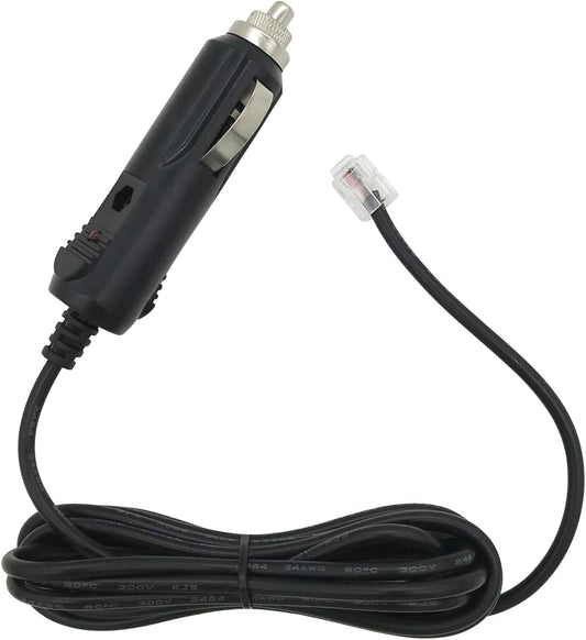 Power Cord for Escort Passport 9500ix 9500i, Uniden R7 R3 R1, Beltronics Valentine Radar Detector Car Charger RJ11 Power Adapter