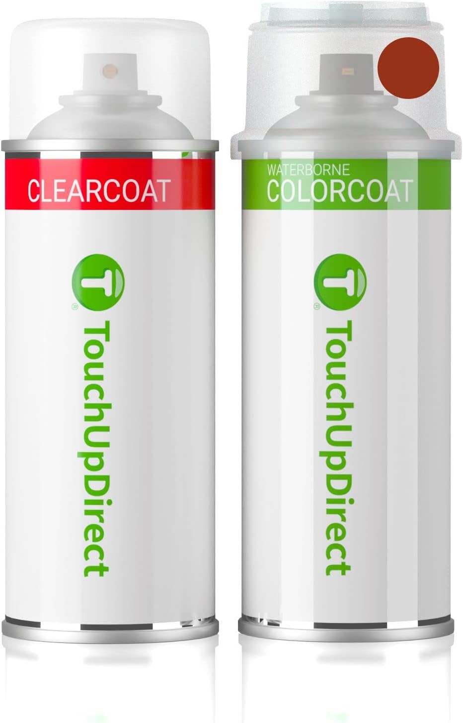 TouchUpDirect 4X0 Inferno Compatible with Toyota Exact Match Touch Up Paint Aerosol - Essential Kit