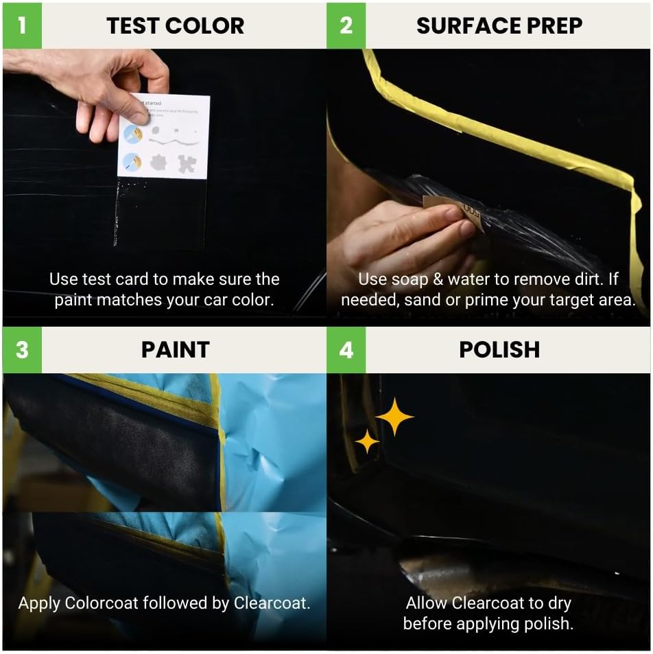 TouchUpDirect 089 Wind Chill Pearl Compatible with Toyota Exact Match Touch Up Paint Aerosol - Platinum Kit