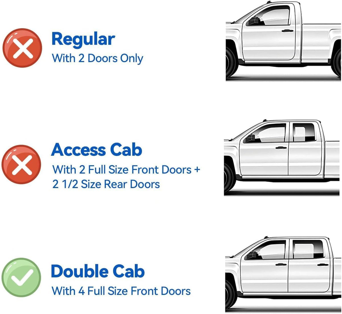 Window Visors Rain Guards for Toyota Tacoma 2005-2023 Double Cab/Full-Size Cab, Out-Channel Window Vent Wind Deflectors Visors Shades for 05-23 Tacoma Crew Cab