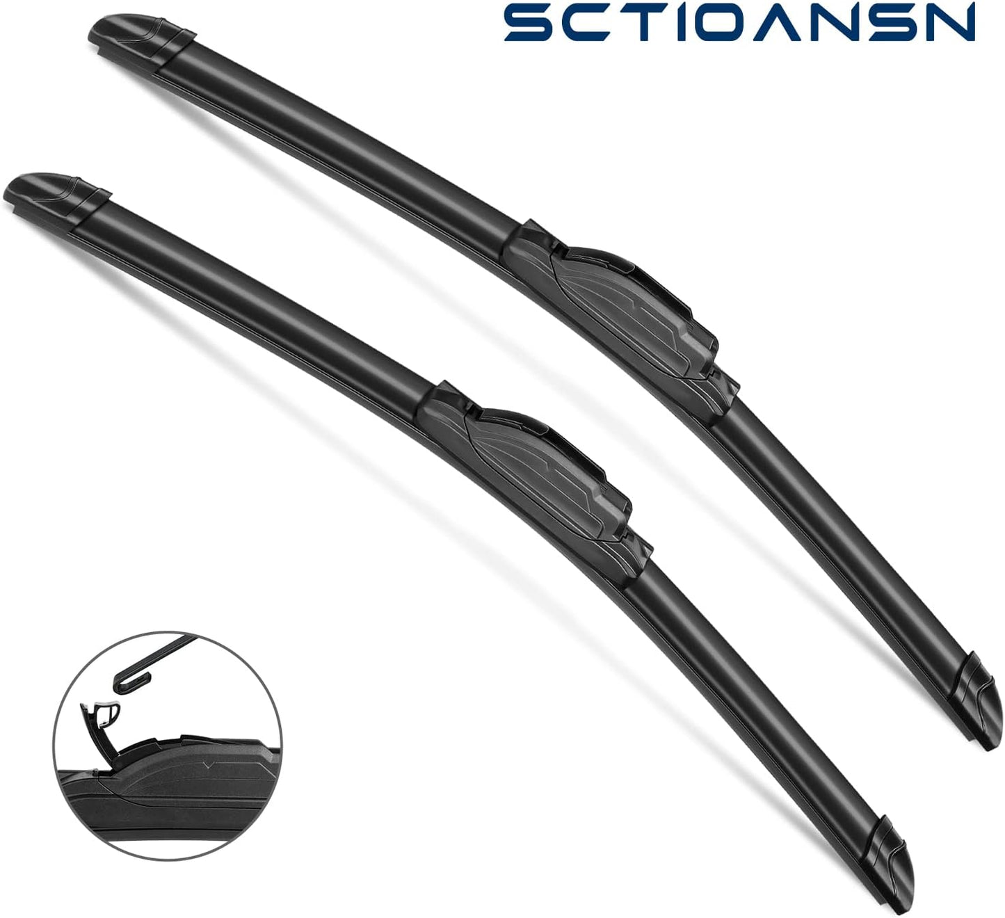 3Pcs Jeep cherokee Windshield Wipers for 2014 2015 2016 2017 2018 2019 2020 2021 2022, Original Equipment Automotive Replacement Windshield Wiper Blades- 26"/18"/14" (Pack of 3) J- HOOK