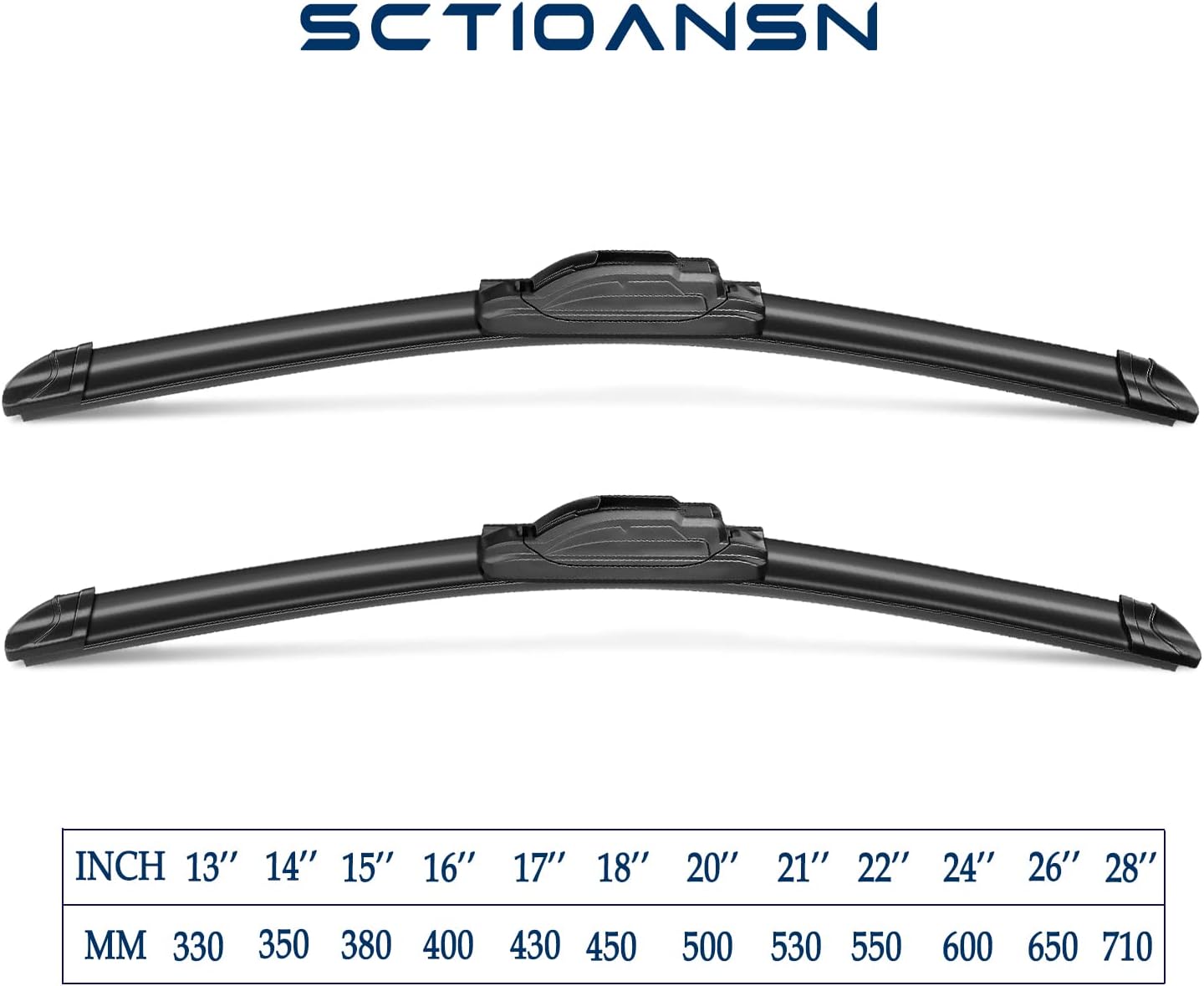 3Pcs Wiindshield Wiper Blades for BMW X5 2014-2018, Original Equipment Automotive Replacement Windshield Wiper Blades for My Car- 24"/20"/12B" (Pack of 3) J- HOOK