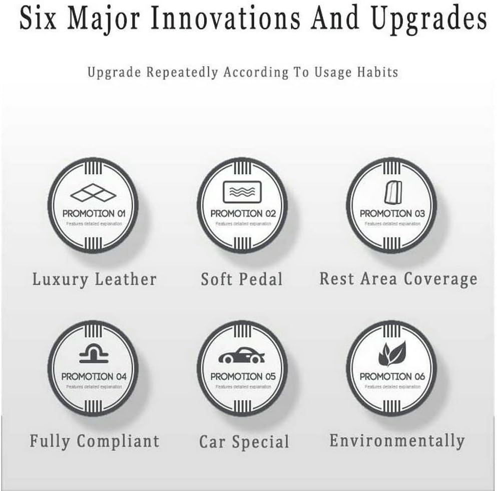 TAHALICustom Colors Car Floor Mats Black Pink for 99.9% Sedan SUV Sports， All-Weather Liners Car Floor mat，Luxury Leather Automotive Floor Mats (Black car mats,3D Floor Mats)