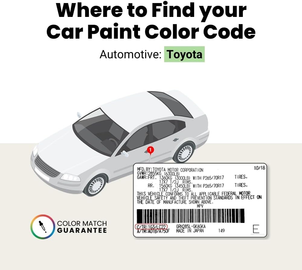 TouchUpDirect 4T3 Bronze/Pyrite Metallic Compatible with Toyota Exact Match Touch Up Paint Aerosol - Preferred Kit