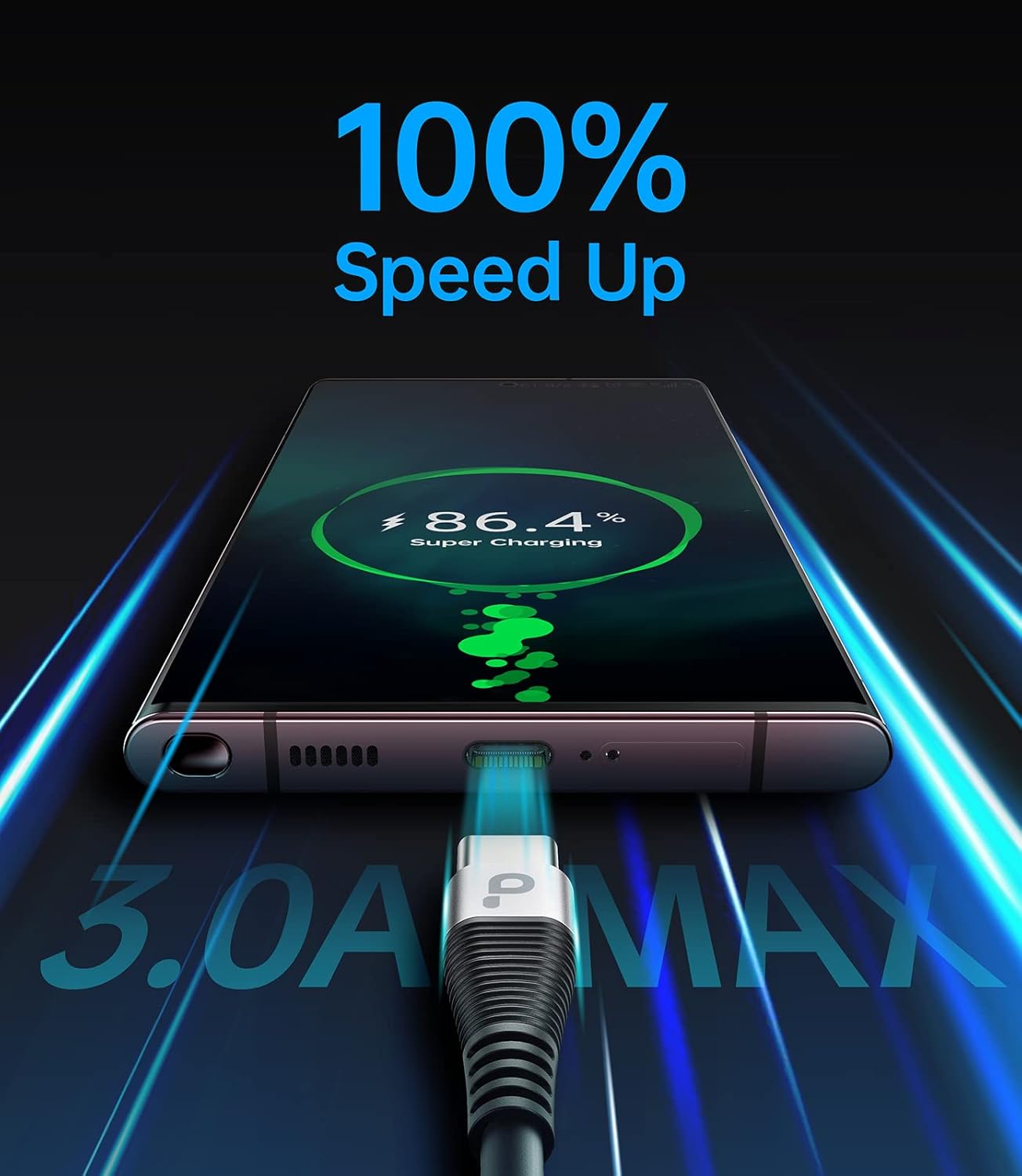 USB C to C 100W 3ft, 2Pack Coiled USB C Charger Cable for Car, Short Type C USBC Fast Charging Cable for iPhone 16/15/Pro/Plus/Pro Max/Samsung Galaxy S23, Compatible All Type C Devices