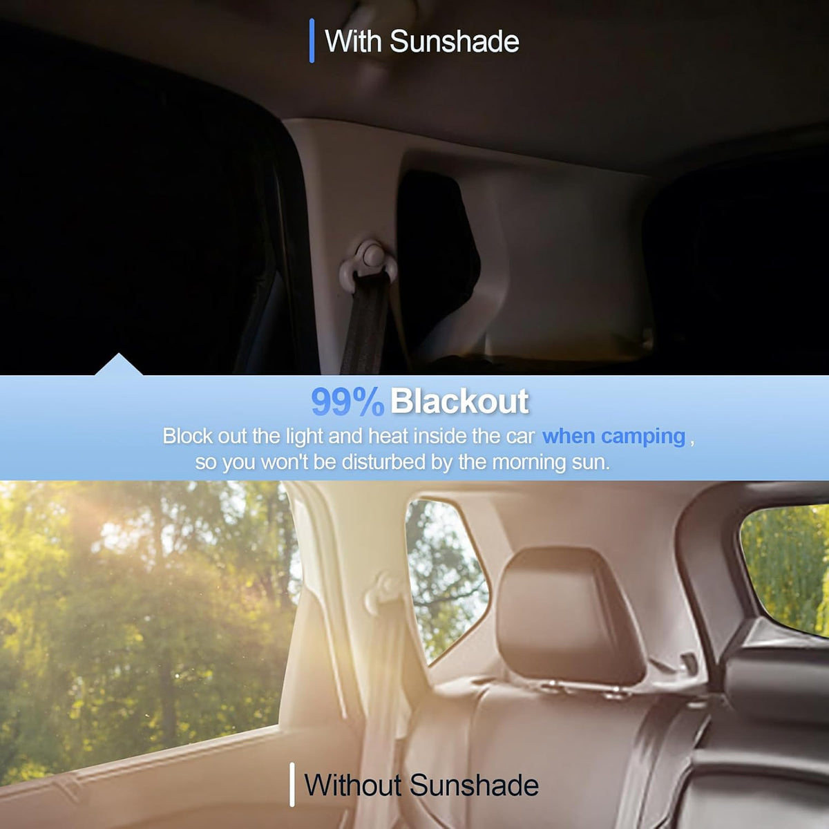 8pcs Car Window Shades for Ford Explorer SUV 2011-2019 Accessories,Windshield Side Rear Full Sunshade,Sun Visor UV Blocking, Privacy Protection and Blackout for Camping Outdoor