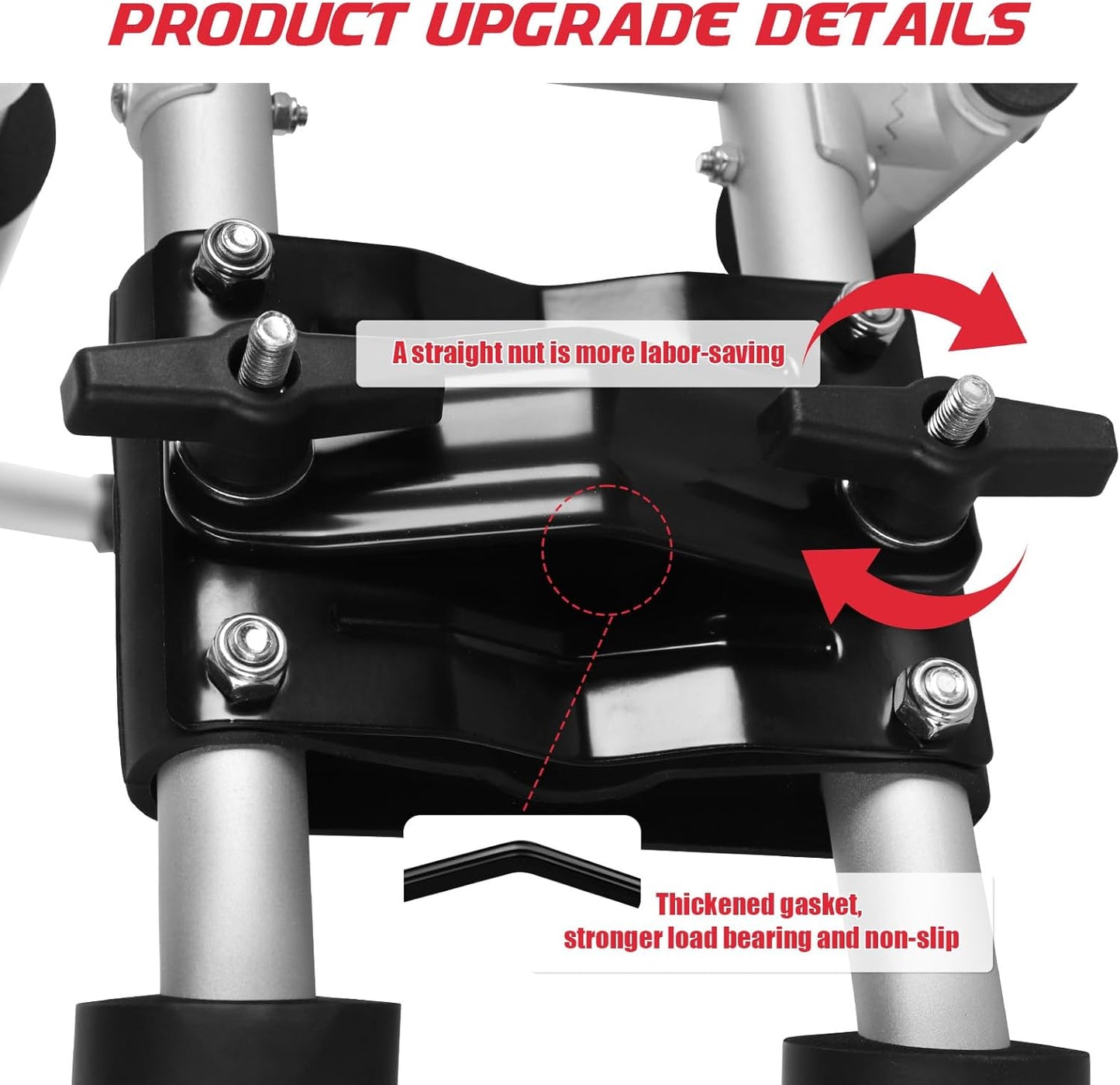 FORWODE Kayak Roof Rack, 2 in 1 Aluminum 1 Pair J-Bar Roof Rack, Folding Adjustable Rack, Weight 80 LBS Heavy Duty Kayak Roof Carrier 1 Kayak, Canoe, SUV, Surfboard on SUV, Car and Truck Crossbar