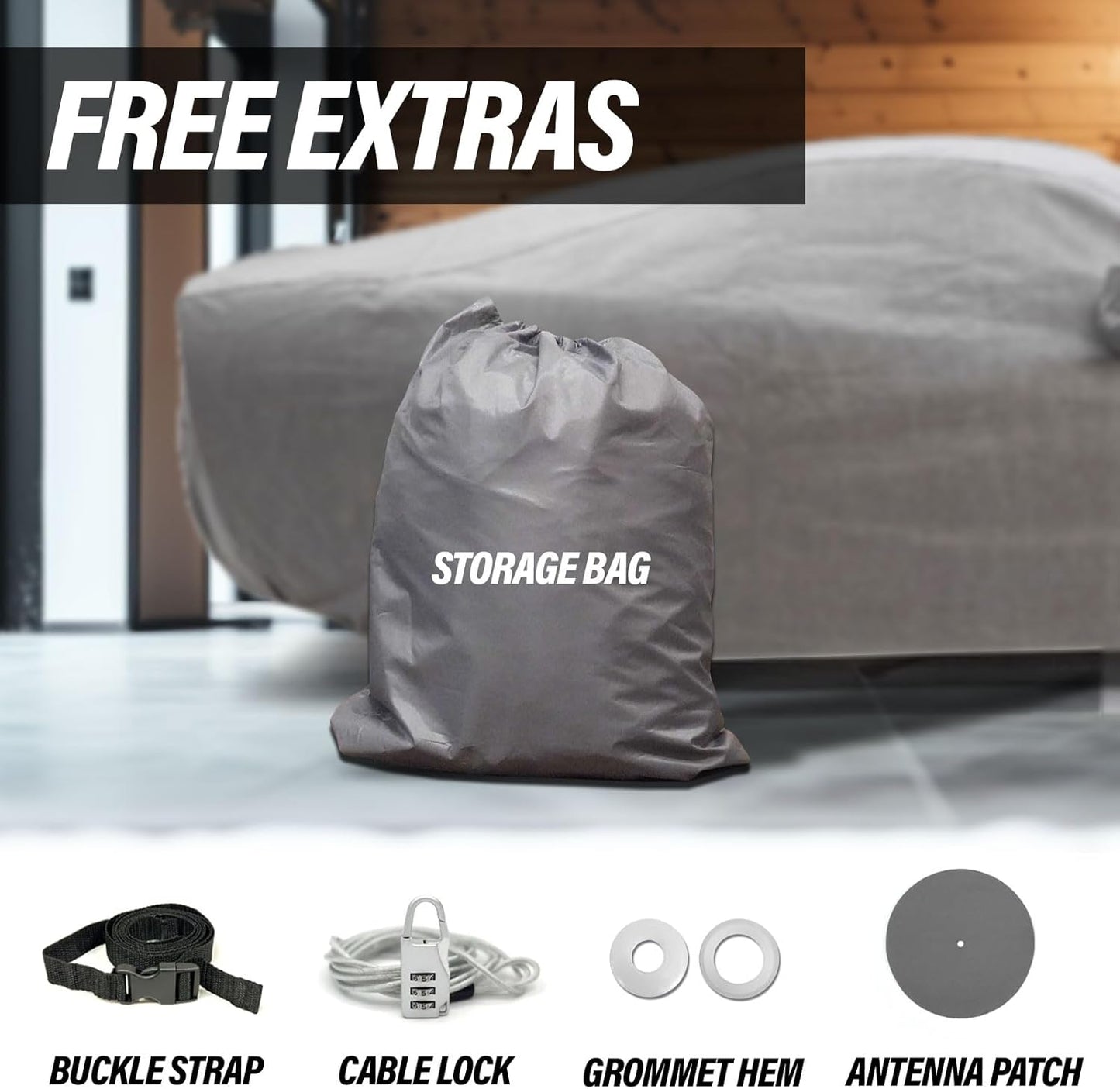 Supreme Full Car Cover – Semi Custom Fit | Dustproof, Windproof, UV Protection, Breathable & Durable All-Weather Protection | Fits Volkswagen Cabrio 1995-1999 Convertible 2-Door