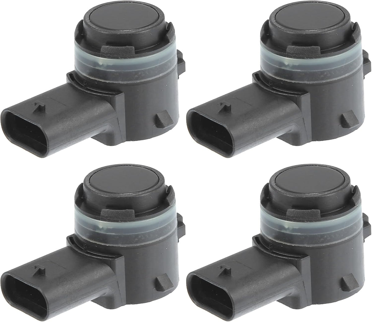 X AUTOHAUX 4 Pcs No.A0009055504 Car Bumper PDC Backup Parking Reverse Assist Sensor for Mercedes-Benz GLE-Klasse Coupe C292 2015-Present