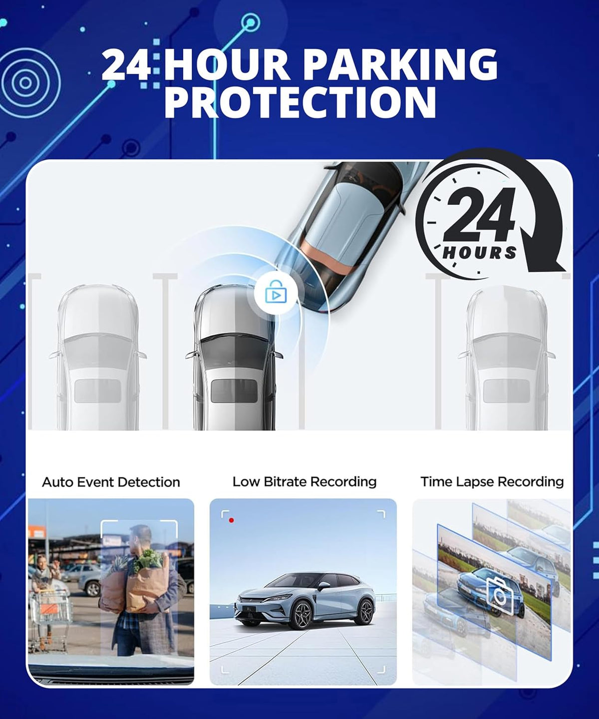 VIOFO Dash Cam A119 V3 2K 2560x1440P Quad HD+ 60FPS Front Car Dash Camera, 5MP STARVIS Sensor, 140-Degree Wide Angle, GPS Included, Buffered Parking Mode, True HDR, Motion Detection, Time Lapse